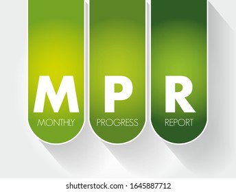 Ministerio de Relaciones Exteriores: acrónimo del informe mensual sobre la marcha de los trabajos, fondo del concepto de negocio
