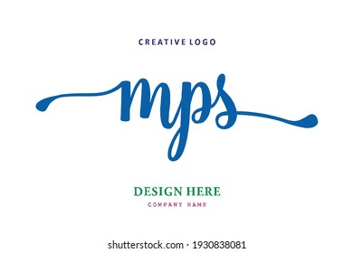 MPS lettering logo is simple, easy to understand and authoritative