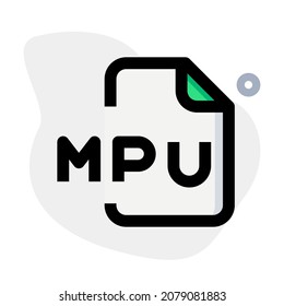 MPU Audio file saved in the layer 3 Audio Compressed audio format