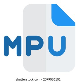 MPU Audio file saved in the layer 3 Audio Compressed audio format