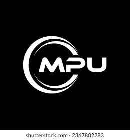 MPU Logo Design, Inspiration for a Unique Identity. Modern Elegance and Creative Design. Watermark Your Success with the Striking this Logo.
