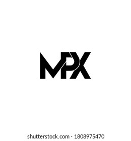 Mpx Letter Original Monogram Logo Design Stock Vector (Royalty Free ...