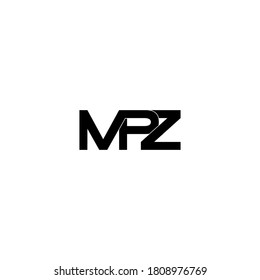 mpz letter original monogram logo design