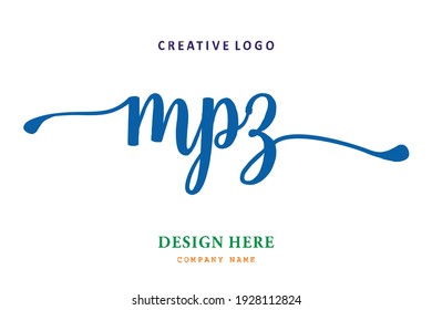 MPZ lettering logo is simple, easy to understand and authoritative