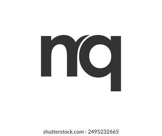 MQ creative geometric initial based modern and minimal logo. Letter m q trendy fonts. Universal professional elegant techno vector design.