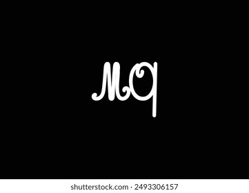 MQ initial letter logo design and creative logo