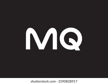 MQ letter logo and initial logo design