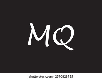 MQ letter logo and initial logo design