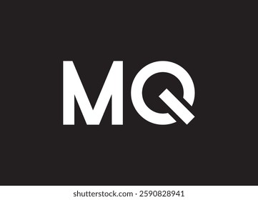 MQ letter logo and initial logo design