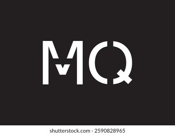 MQ letter logo and initial logo design
