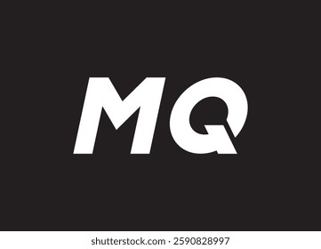 MQ letter logo and initial logo design