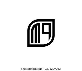 MQ logo design vector template