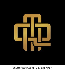 Logotipos de monogramas MQ o QM superpuestos.