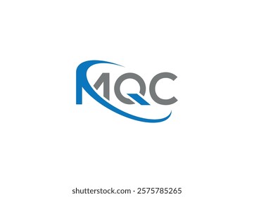 MQC Letter logo design with vector icon template