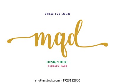 El logotipo de la inscripción MQD es sencillo, fácil de entender y autoritario
