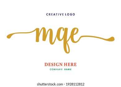 MQE lettering logo is simple, easy to understand and authoritative