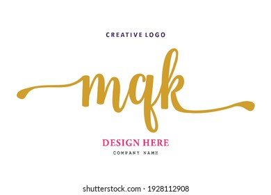 El logotipo de la inscripción MQK es sencillo, fácil de entender y autoritario