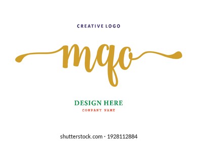 MQO lettering logo is simple, easy to understand and authoritative