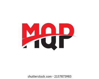 MQP Letter Initial Logo Design Vector Illustration