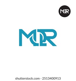MQR Logo Letter Monogram Design