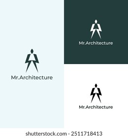 Mr Architecture Minimal Logo Design