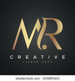 MR creative luxury logo design