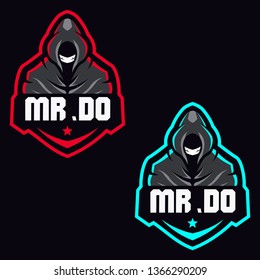 Mr DO Mascot Logo