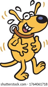 Mr Dog. Vector Illustrator Character