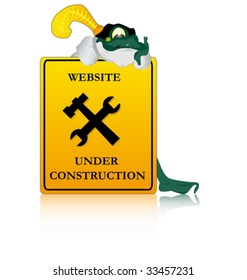 Mr. Frog says website is under construction