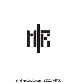 MR geometric bold concept in high quality professional design that will print well across any print media