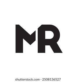 MR initial logo, MR monogram logo