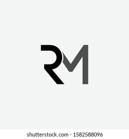 MR letter designs for logo and icons