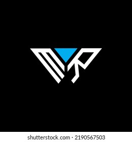 Logo de la carta MR diseño creativo con gráfico vectorial, logotipo simple y moderno.