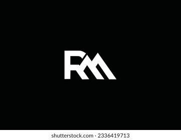 MR letter  logo design and icons logo design