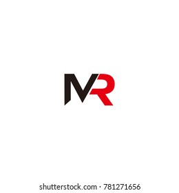 Mr Letter Logo Vector