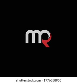 MR logo and icon designs with different colors