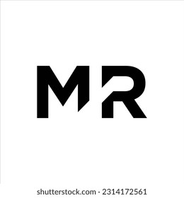 MR logo, Initial modern, Vector, Symbols icon eps.10