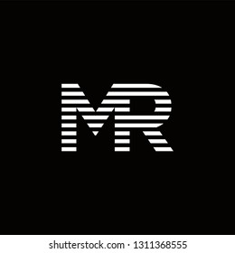 MR Logo Letter initial Designs Templete