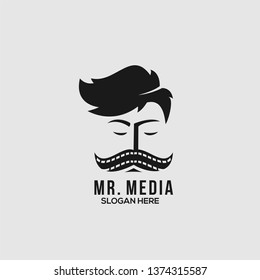 MR MEDIA LOGO CONCEPT