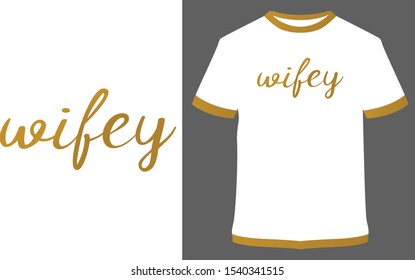 Mr and Mrs couple t-shirt vector design illustration, it can use for label, logo, sign, sticker for printing for the family t-shirt.