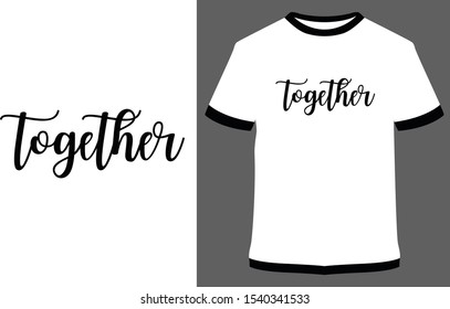 Mr and Mrs couple t-shirt vector design illustration, it can use for label, logo, sign, sticker for printing for the family t-shirt.