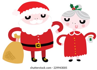 Mr and Mrs Santa