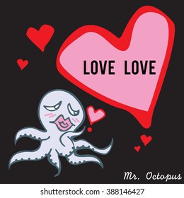mr. octopus emotion love