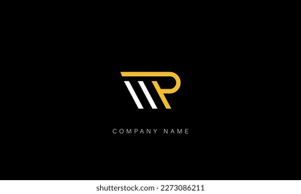 MR, RM, Abstract Letters Logo Monogram