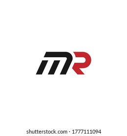 MR or RM logo and icon designs with different colors