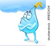 Mr Sad water drop - Save me
