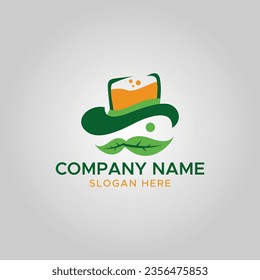 Mr Tea Drink logo design icon business element vector