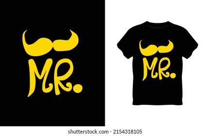 Mr. Typography T Shirt Design