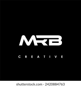 MRB Letter Initial Logo Design Template Vector Illustration