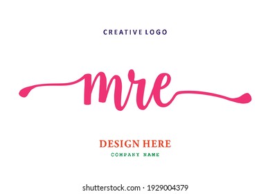 El logotipo de la inscripción MRE es sencillo, fácil de entender y autorizado